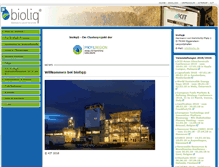 Tablet Screenshot of bioliq.de